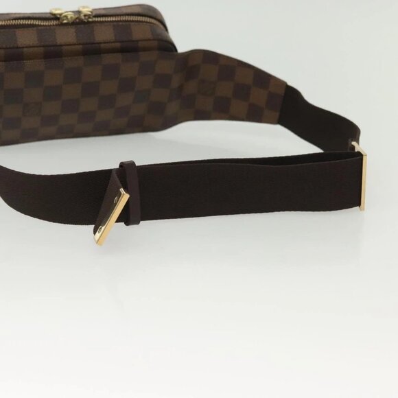 LOUIS VUITTON Damier Ebene Geronimos Shoulder Bag N51994 LV Auth 141683 - Picture 8 of 16